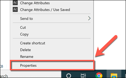 Using Windows Compatibility Mode image - Windows-EXE-Properties-Option