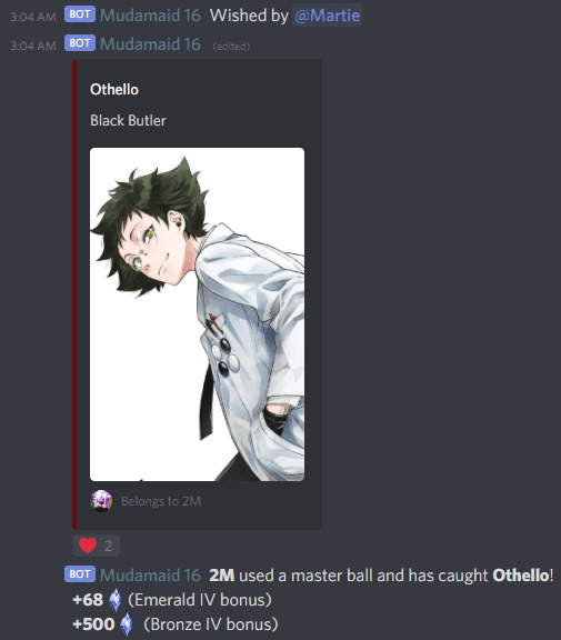 Discord Anime Quiz Bot /