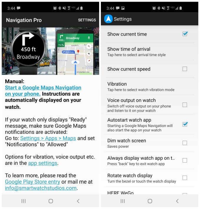 How To Set Up Samsung Gear S3 and Google Maps image - navigation-app