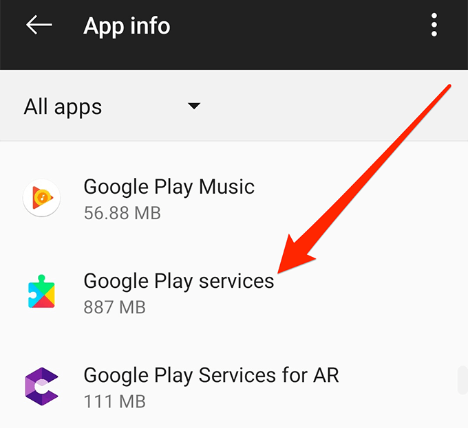 How To Fix Google Play Services Stopping image 3 - play-services