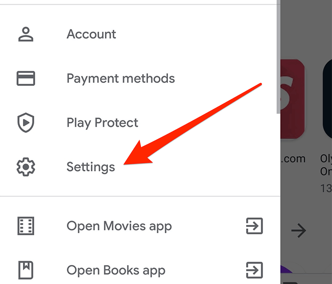 How To Fix Google Play Services Stopping image - play-settings