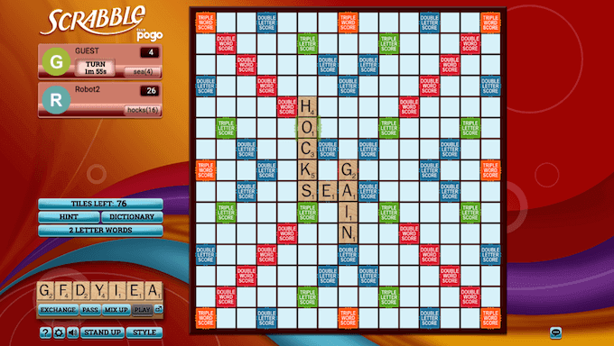 free scrabble game offline