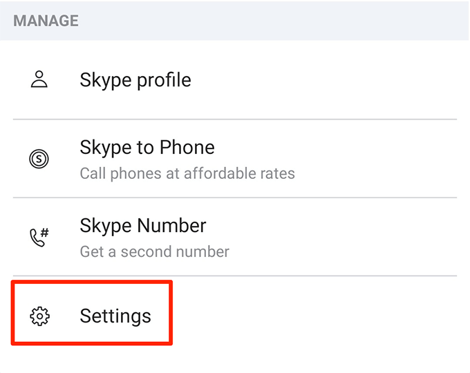 How To Turn Off Read Receipts In Skype image 5 - skype-settings