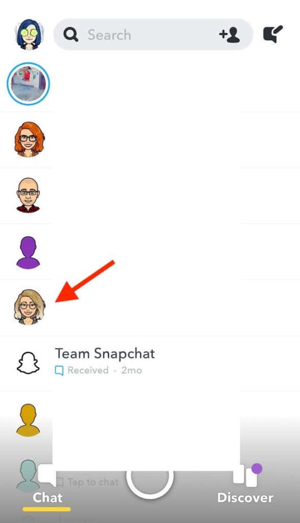 What Happened To Snapchat Trophies? image 3 - snapchat_chat-list