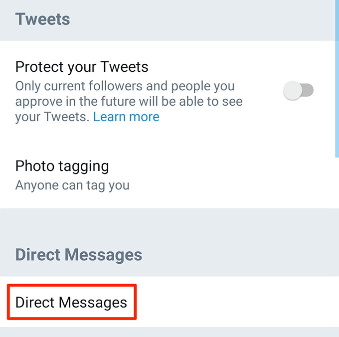 How To Turn Off Read Receipts In Twitter image 3 - twitter-messages