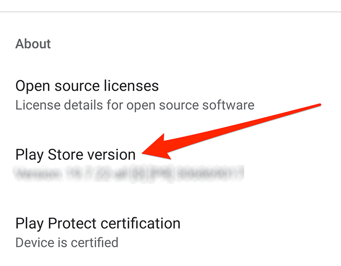 google play system update not updating