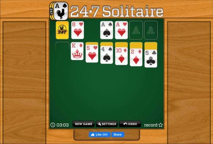 best free on line solitaire