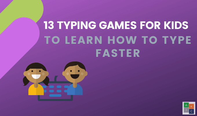 kindergarten typing games