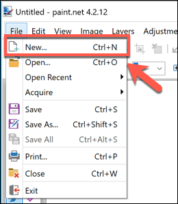 open pdf in paint.net