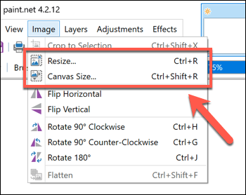 Creating Basic Images In Paint.NET image 4 - Paint-NET-Resize