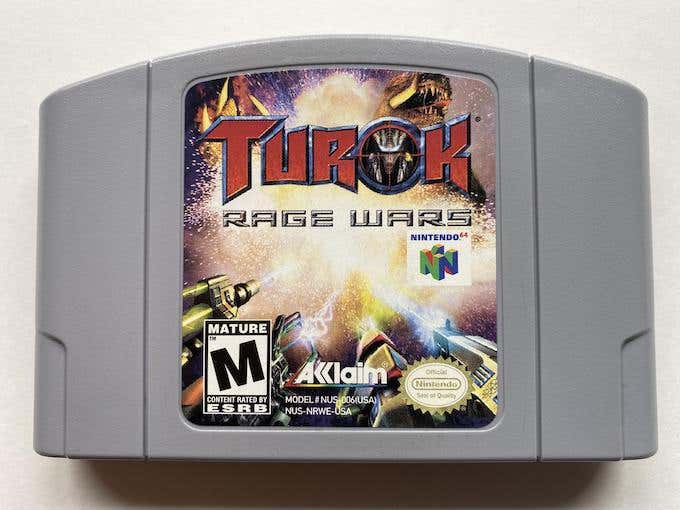 Turok: Rage Wars Grey Cart image - Turok-Rage-Wars