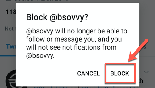 How To Block Someone On Twitter Using The Twitter App image 4 - Twitter-App-Block-User-Confirm