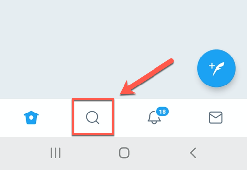 How To Block Someone On Twitter Using The Twitter App image - Twitter-App-Search-Icon