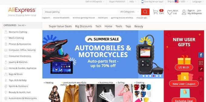 What Is AliExpress &amp; How It Works image - aliexpress_site