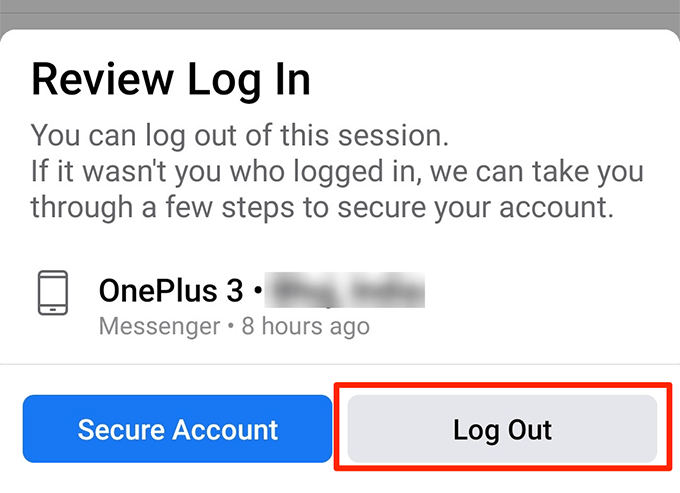 How To Log Out Of Facebook Messenger On iOS   Android - 98