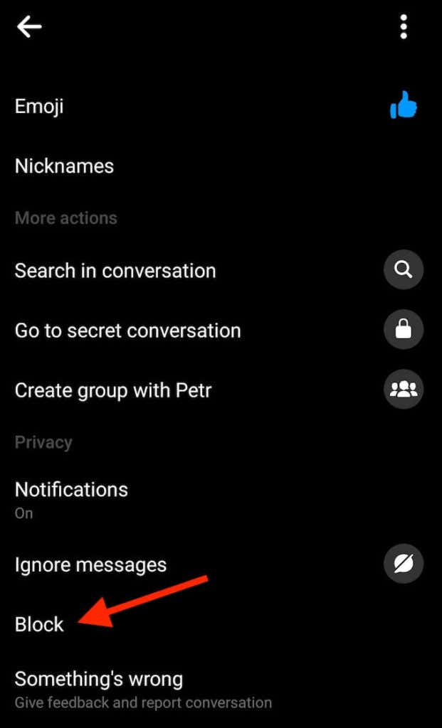 How To Block Someone On Facebook image 7 - messenger_block