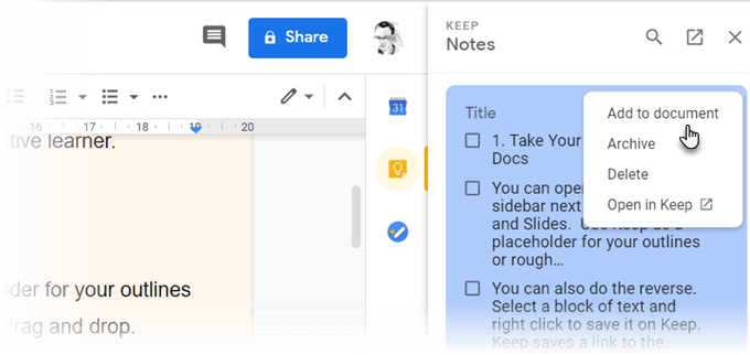 10 Google Keep Tips   Tricks to Be a More Productive Learner - 9