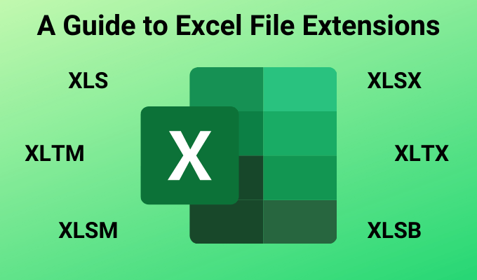 file extension xlsx excel