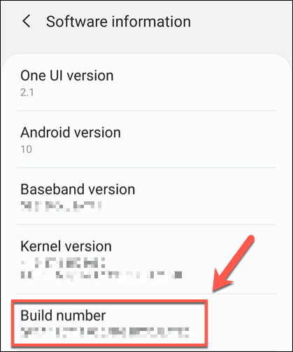 Installing Different Android System WebView Release Tracks image 2 - Android-Build-Number