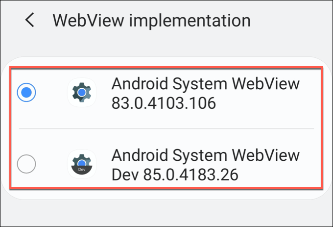 What Is Android System WebView  - 55