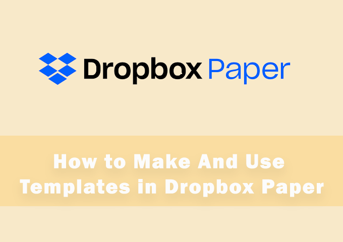 how to use paper dropbox