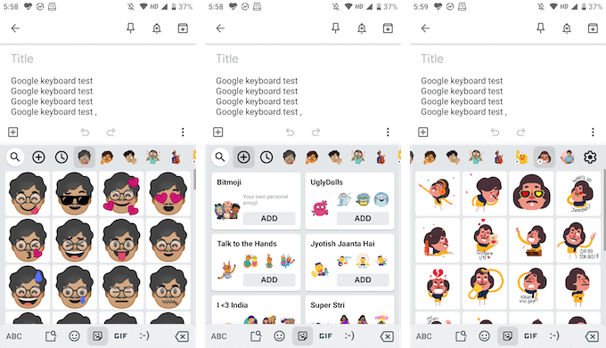 And There Are Gboard Stickers Too image - Stickers-in-Gboard