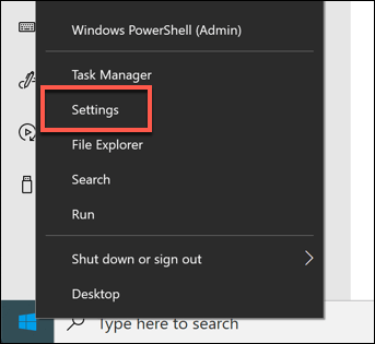 How To Enable Bluetooth In Windows 10 image - Windows-Start-Settings