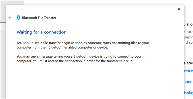 Transfer Files Via Bluetooth To A Windows PC image 2 - Windows-Waiting-for-Bluetooth-Connection