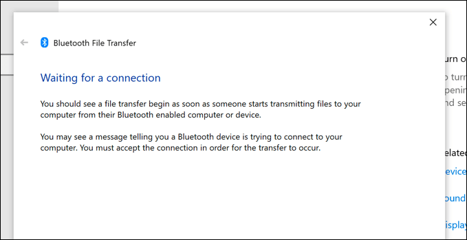 how to receive bluetooth files on iphone