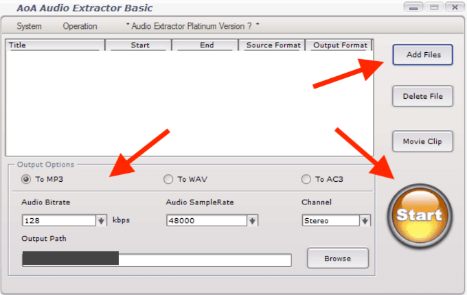 how to extract audio from video clip with good quality