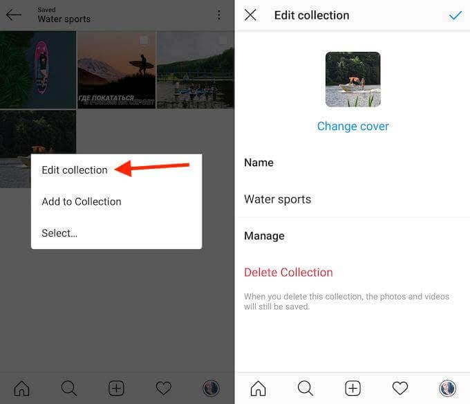 How To Create   Manage Instagram Collections - 3