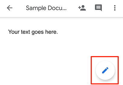 Use Additional Fonts In Google Docs For Mobile image - edit-document-1