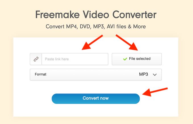 Extract Audio From Video Using Online Tools image 2 - freemake-video-converter_steps