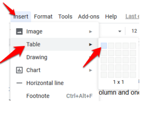 how do you insert text box in google docs