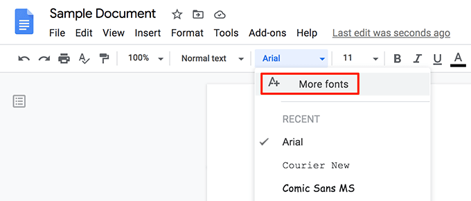 How To Add Fonts To Google Docs image 2