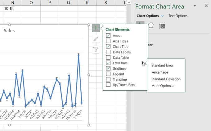 How To Add Error Bars In Excel - 74
