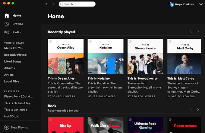 how do i set spotify to online