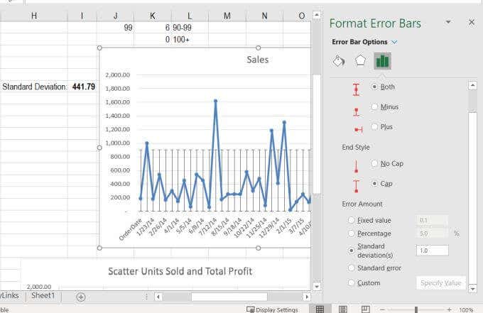 How To Add Error Bars In Excel - 62