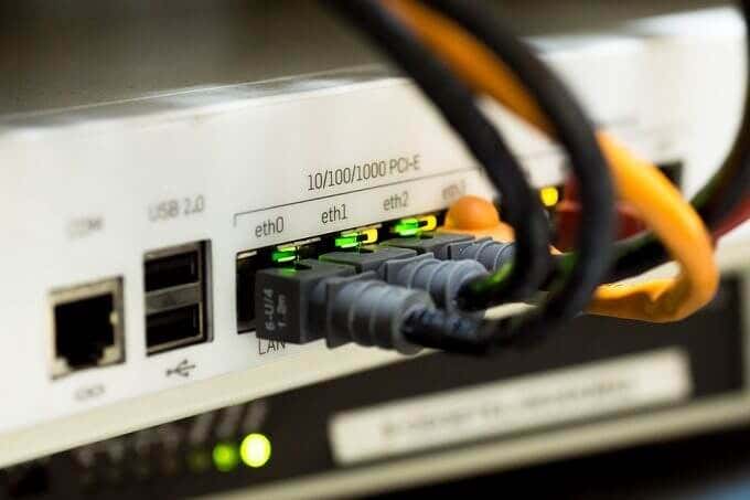 Switch Between WiFi & Ethernet image - Ethernet