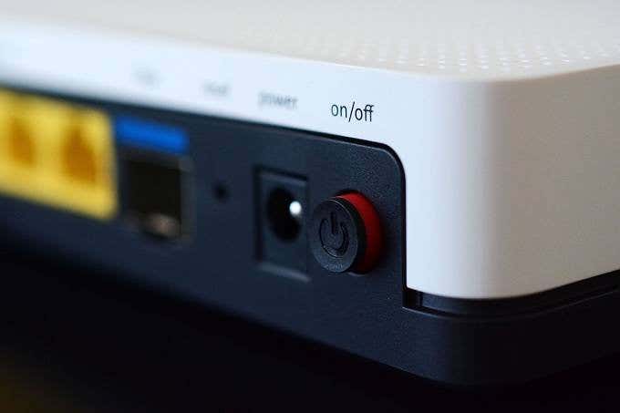 Check, Reset Or Restart Your Router image - Router-Power