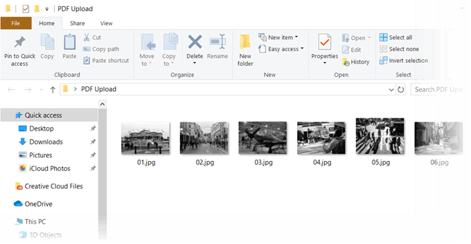 how to put pictures in a pdf