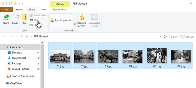 How to Convert Multiple Images into PDF Files - 40