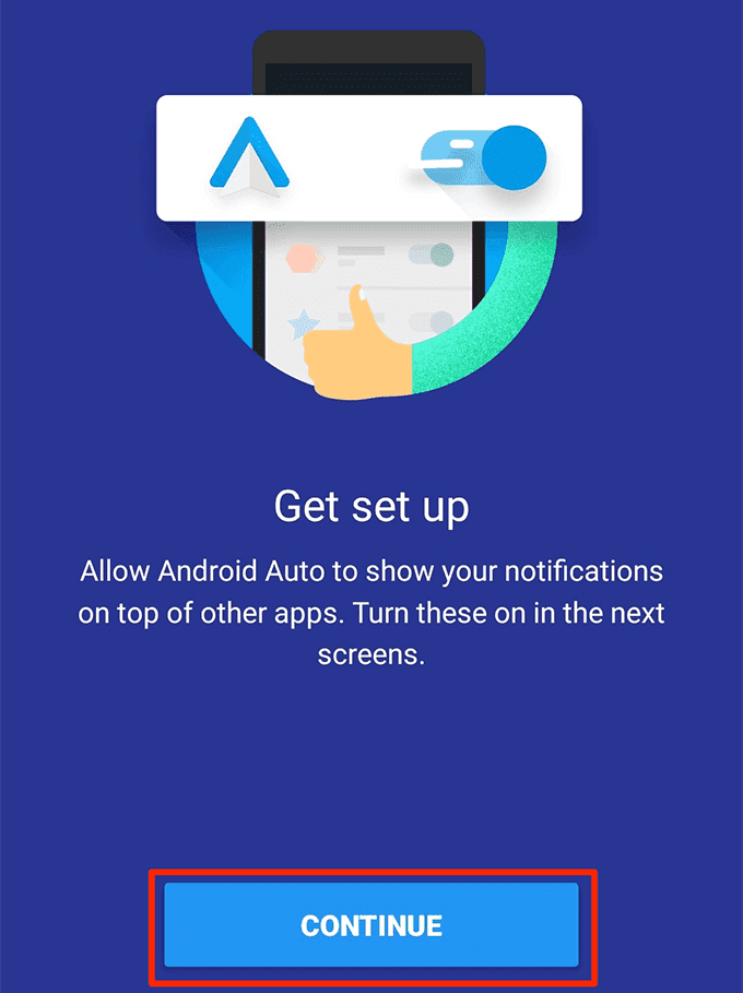 How To Set Up Android Auto image 3 - allow-notifications