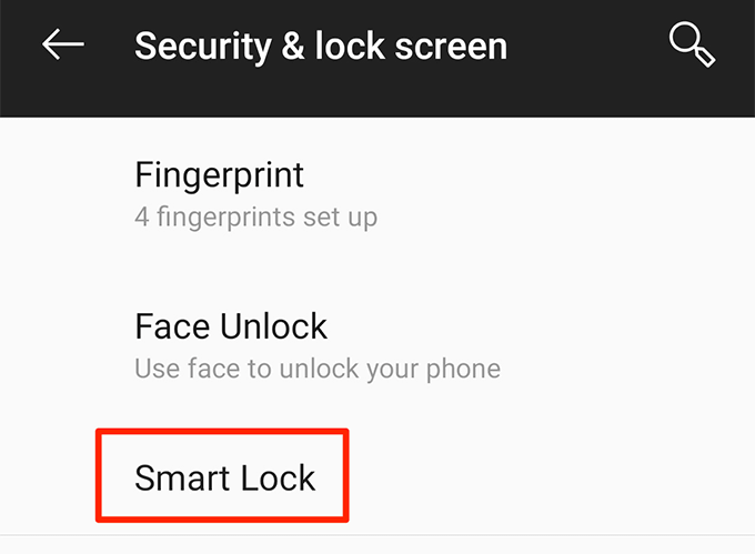 How To Set Up   Use Smart Lock On Android - 11