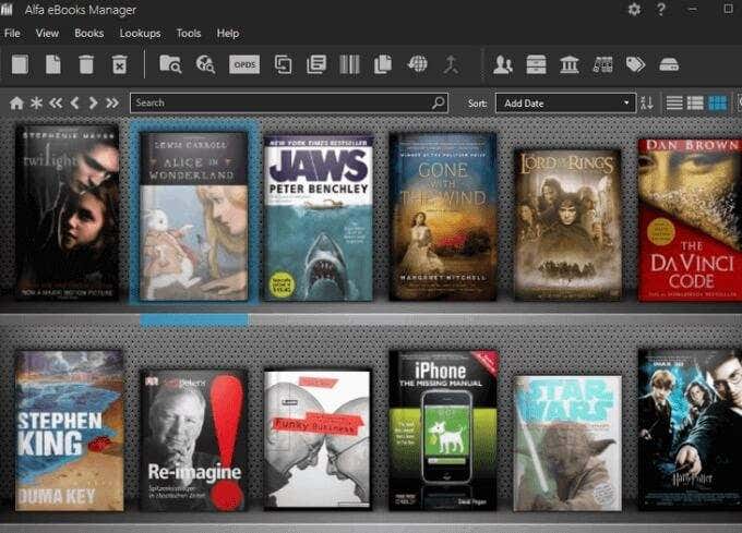 Alfa Ebooks Manager image