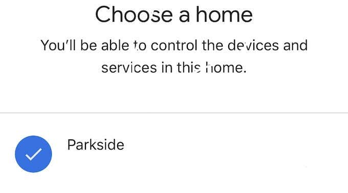 How to Set Up Google Home image 5 - choose_home