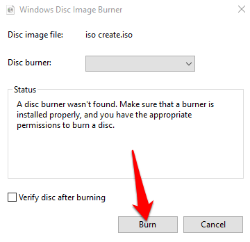 Burn An ISO Image File To Disc On Windows 10 image 3 - create-mount-burn-iso-image-files-free-burn