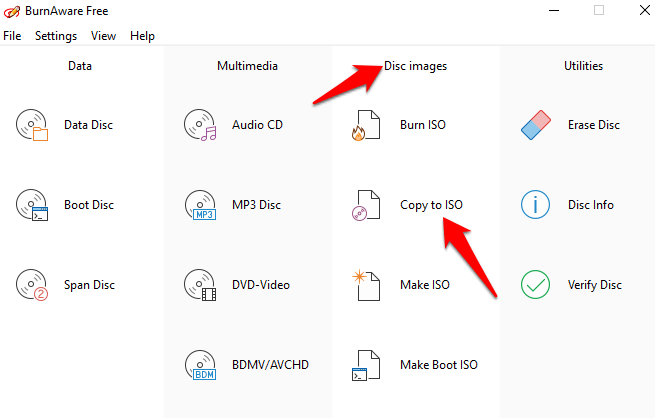 how to copy cd to iso file