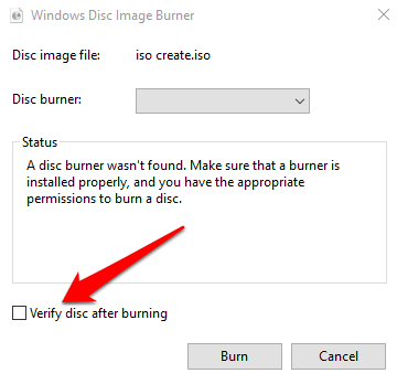 Burn An ISO Image File To Disc On Windows 10 image 2 - create-mount-burn-iso-image-files-free-confirm