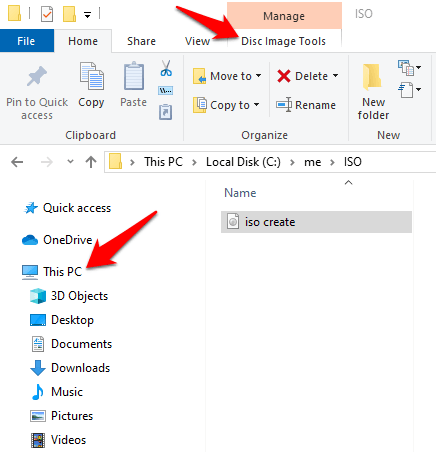 turn .iso zip file into iso file to export into vm